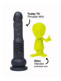 Fantasy Thrusting Dildo and Alien Vibrator for Women