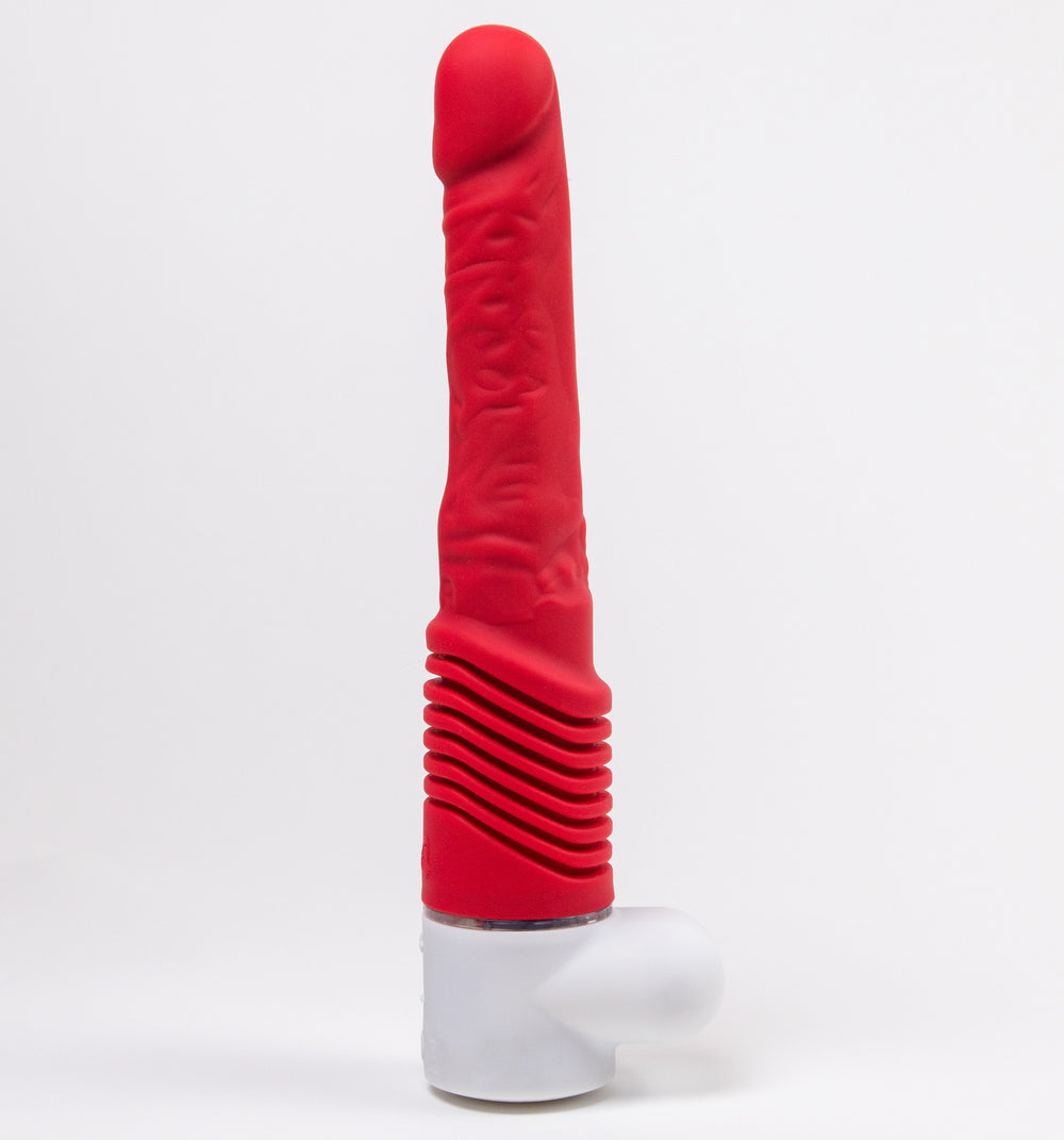 Thrust N' Roses, Automatic Thrusting Dildo and Rose Sex Toy Valentine's Special
